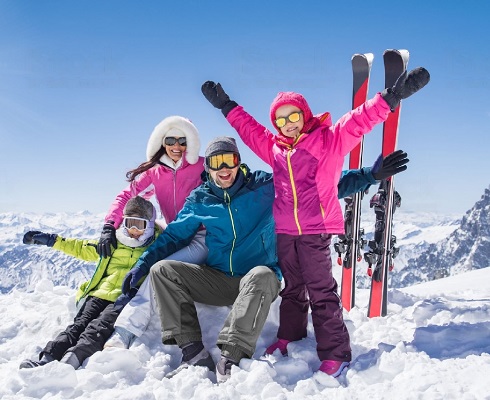 Downhill Ski Package for 2 Adults and 2 Juniors