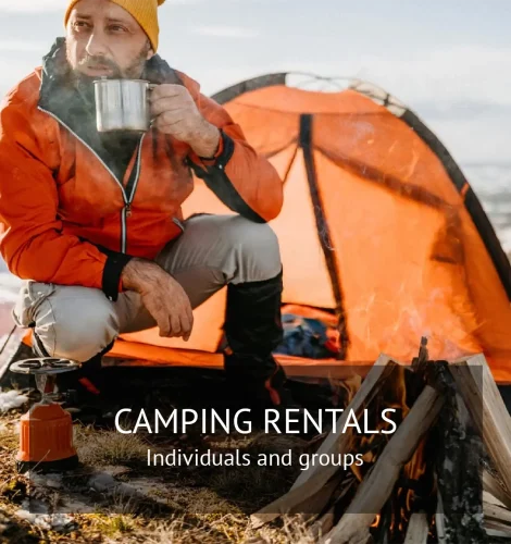 Camping Tents, Sleeping Bags Rentals in Minnesota