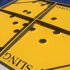 Tabletop and carnival games set up at a library event in Minneapolis