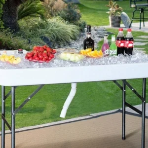 4ft folding ice picnic table rental