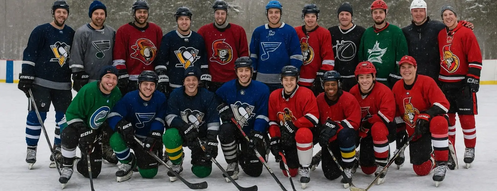 ice hockey gear rentals for corporate events