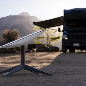 Starlink portable internet rental kit for travel and outdoor use