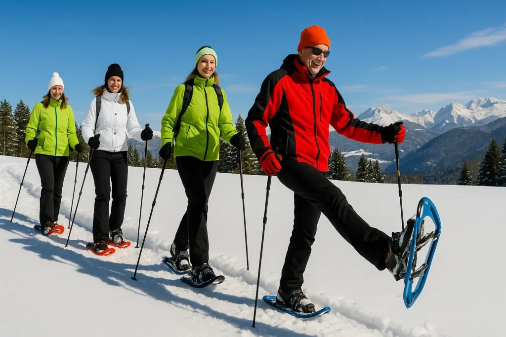 Durable snowshoe rentals for exploring snowy terrain with ease.