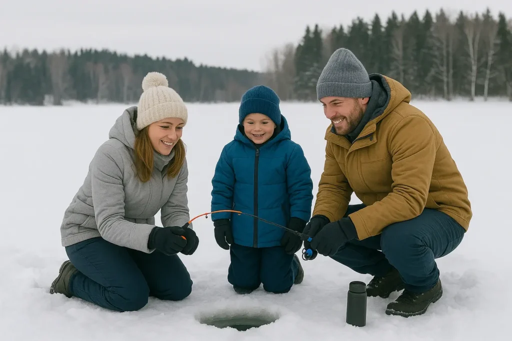 ice fishing gear rentals