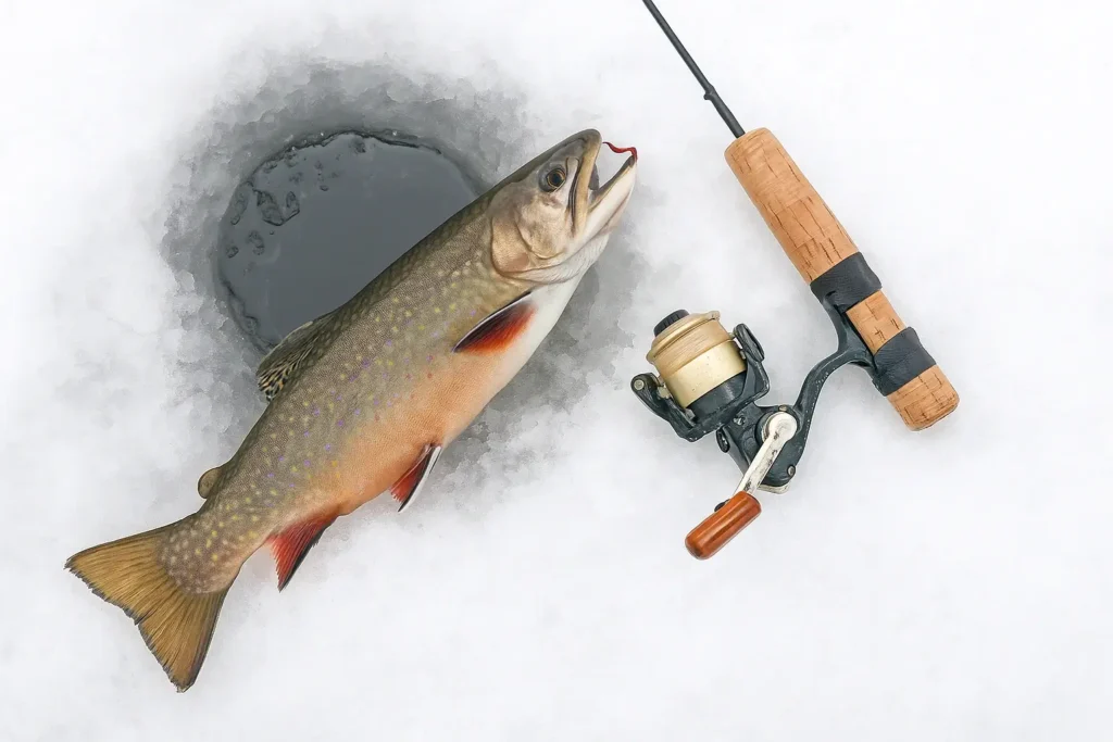where to rent ice fishing in Minnesota