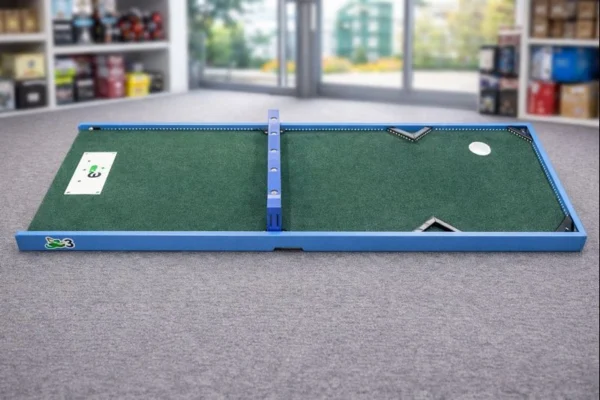 Mini golf hole 3 rental with LED lighting designed for social play and interaction