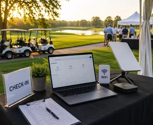 Temporary internet and WiFi setup for events in Minnesota